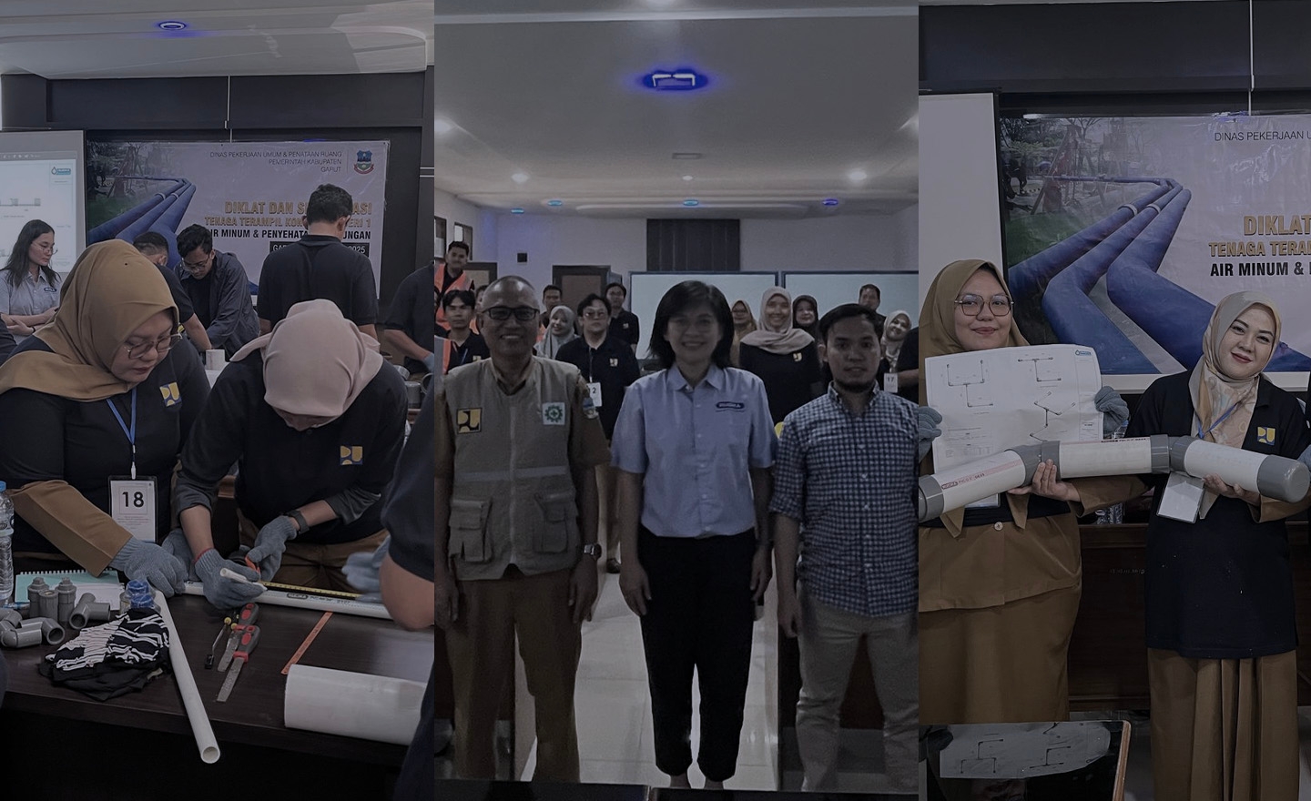 Pelatihan perpipaan Rucika Institute untuk 22 staf DPUPR Garut